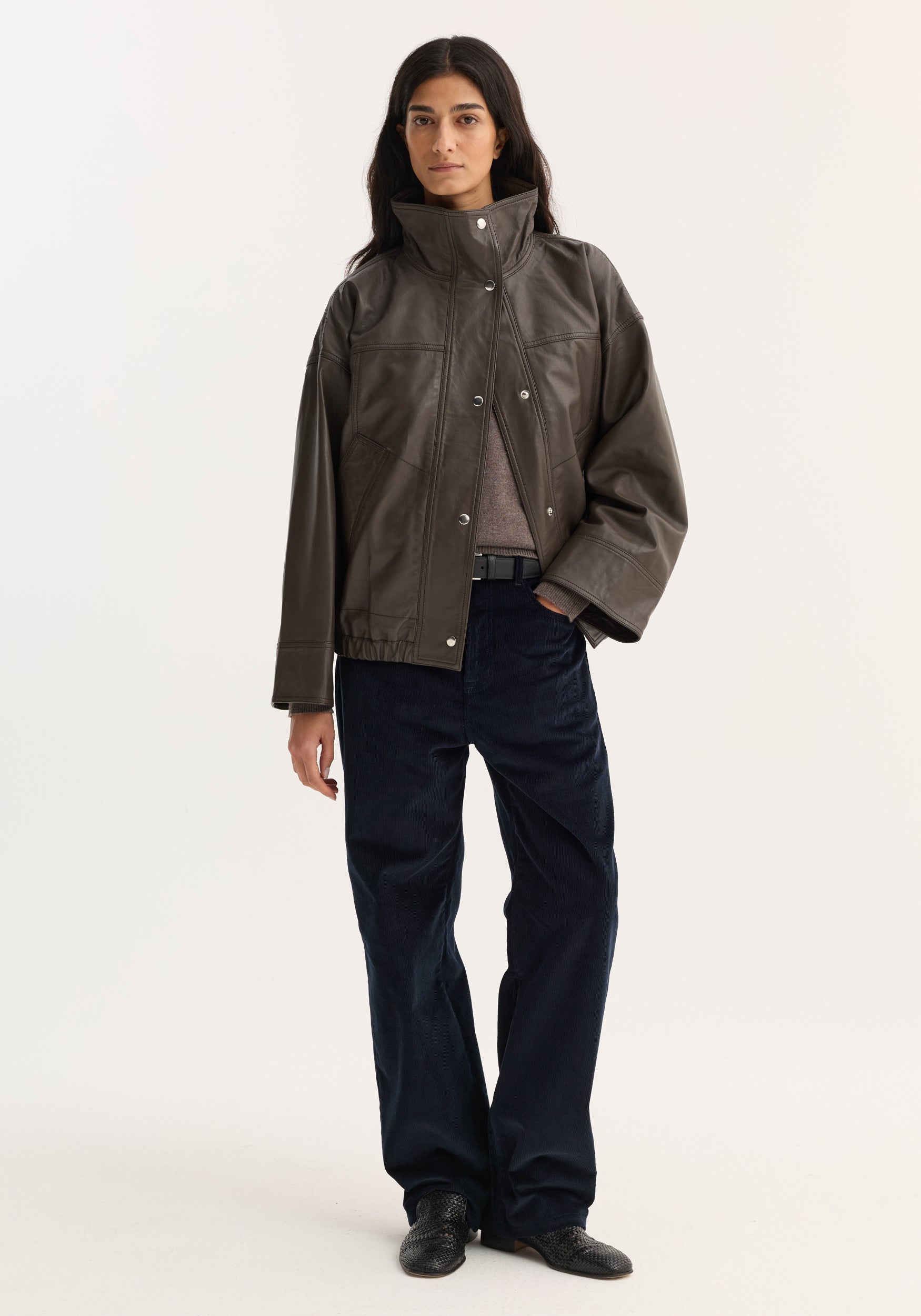 Reinvented leather jacket– Róhe