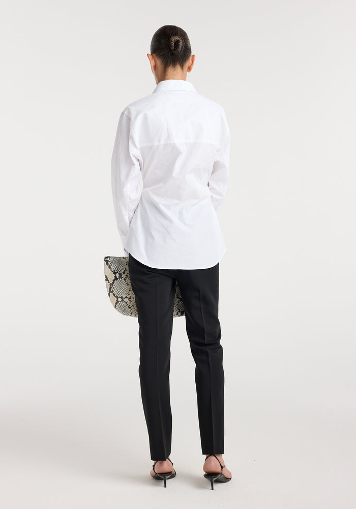 Shaped shirt | optic white