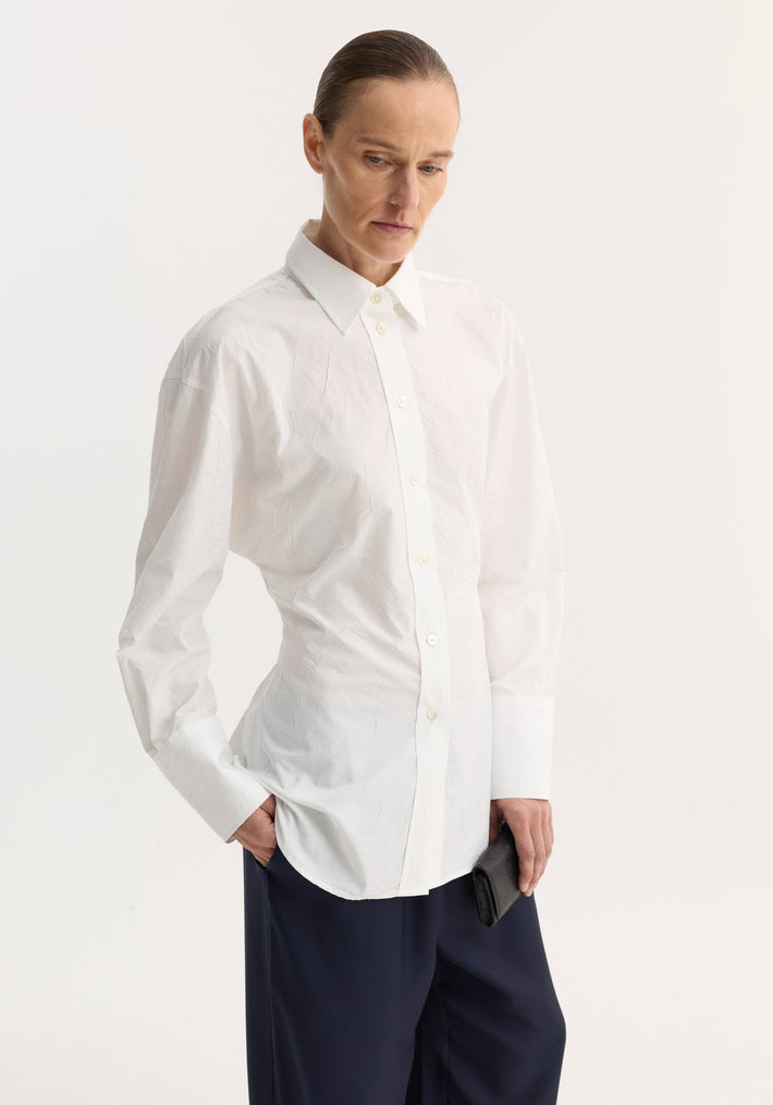 Shaped shirt | optic white