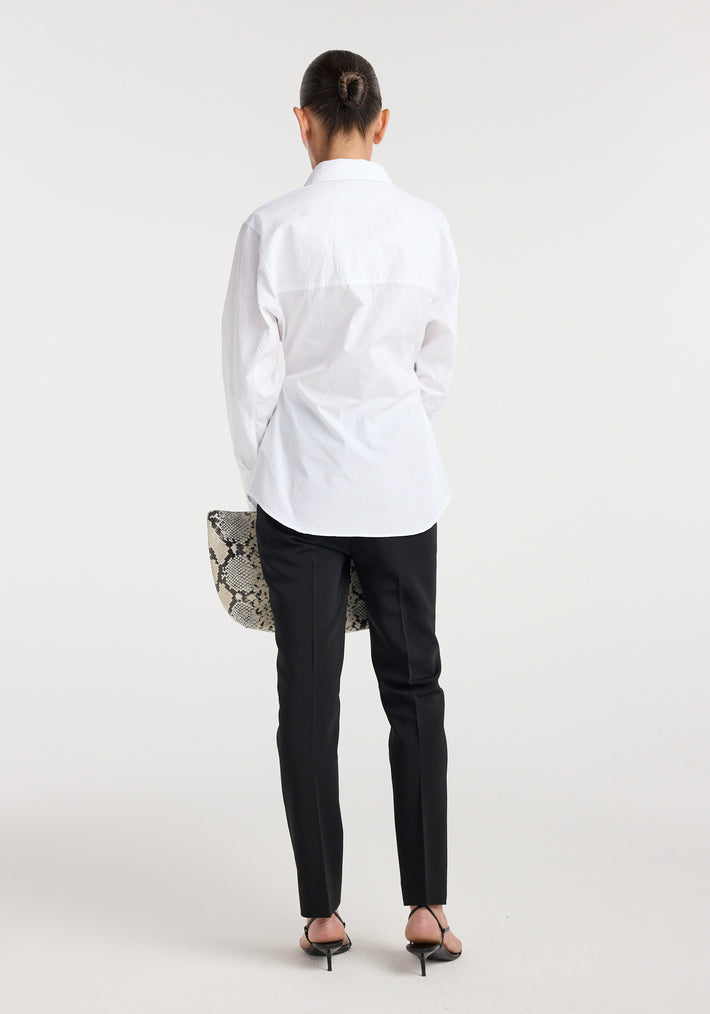 Shaped shirt | optic white