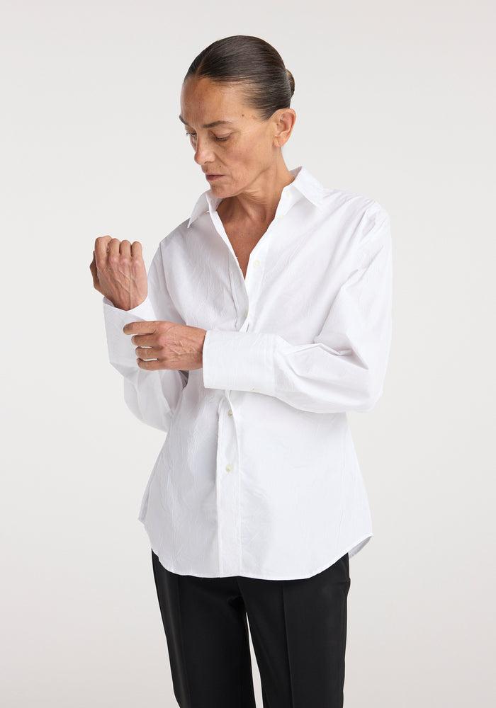 Shaped shirt | optic white