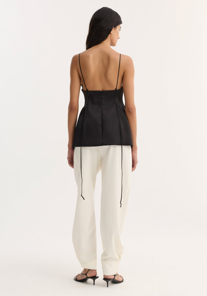 Bustier top | black
