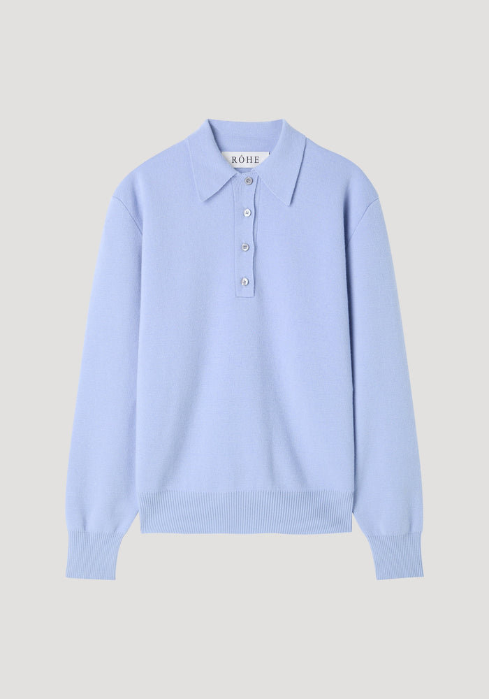 Compact knitted polo | foam