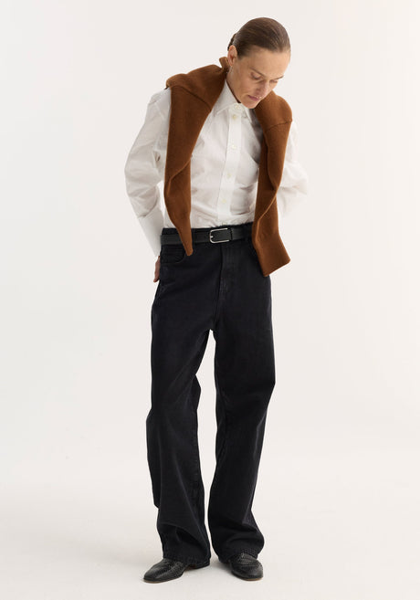 Baggy fit denim | black