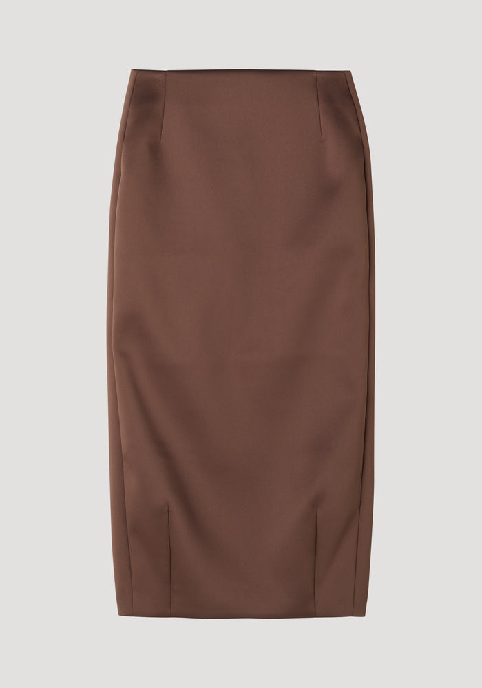 Balloon column skirt | espresso
