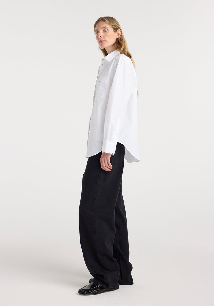 Western shirt | optic white