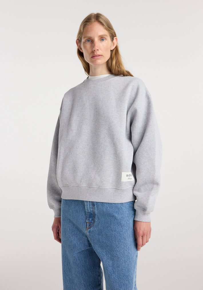 Sweatshirt | mid grey melange
