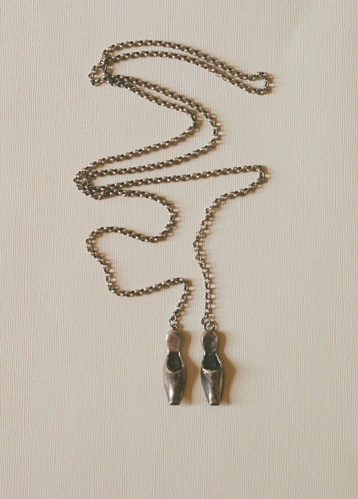 Dutch Silver, Jasseron clogs necklace | silver