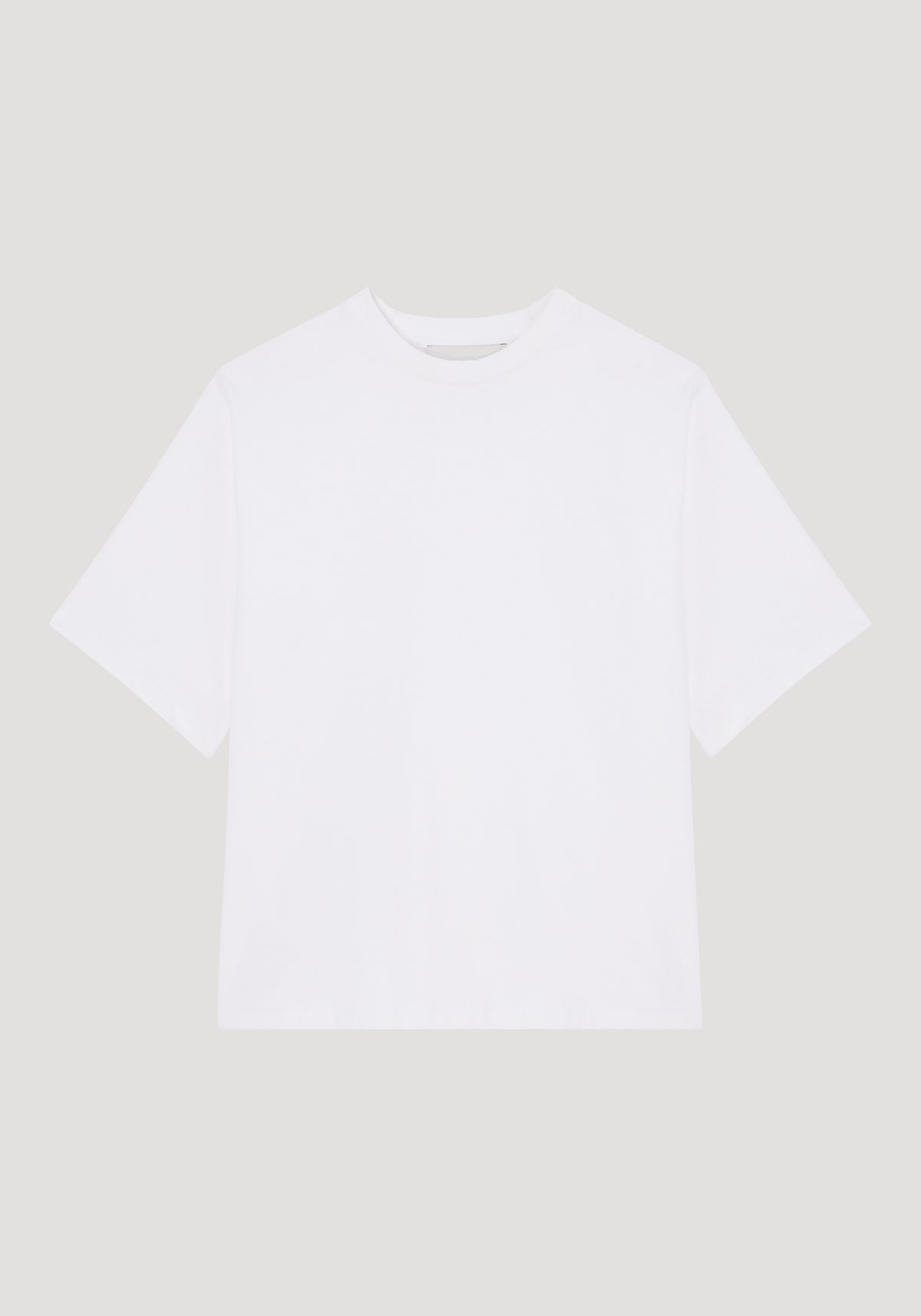 Oversized cotton t-shirt | optic white