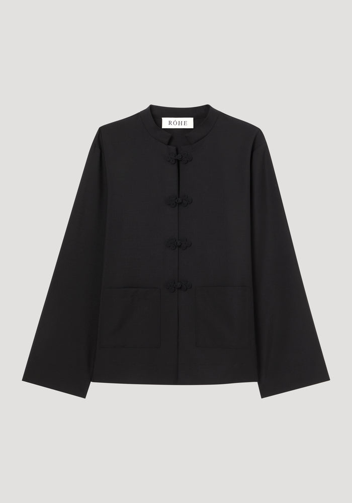 Pankou closure jacket | black