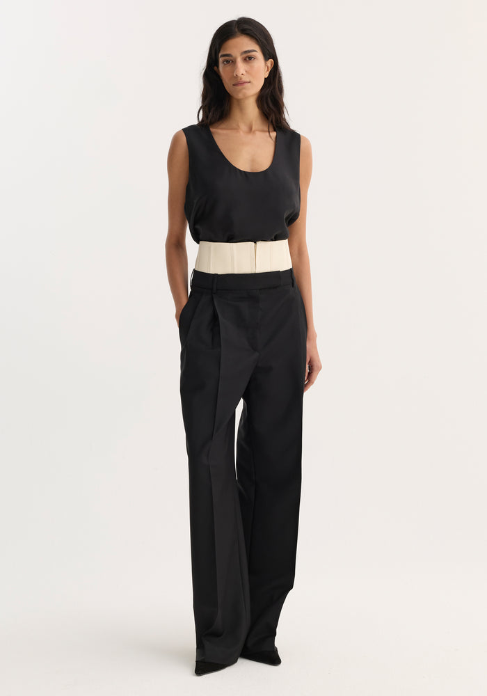 Corset trousers | black