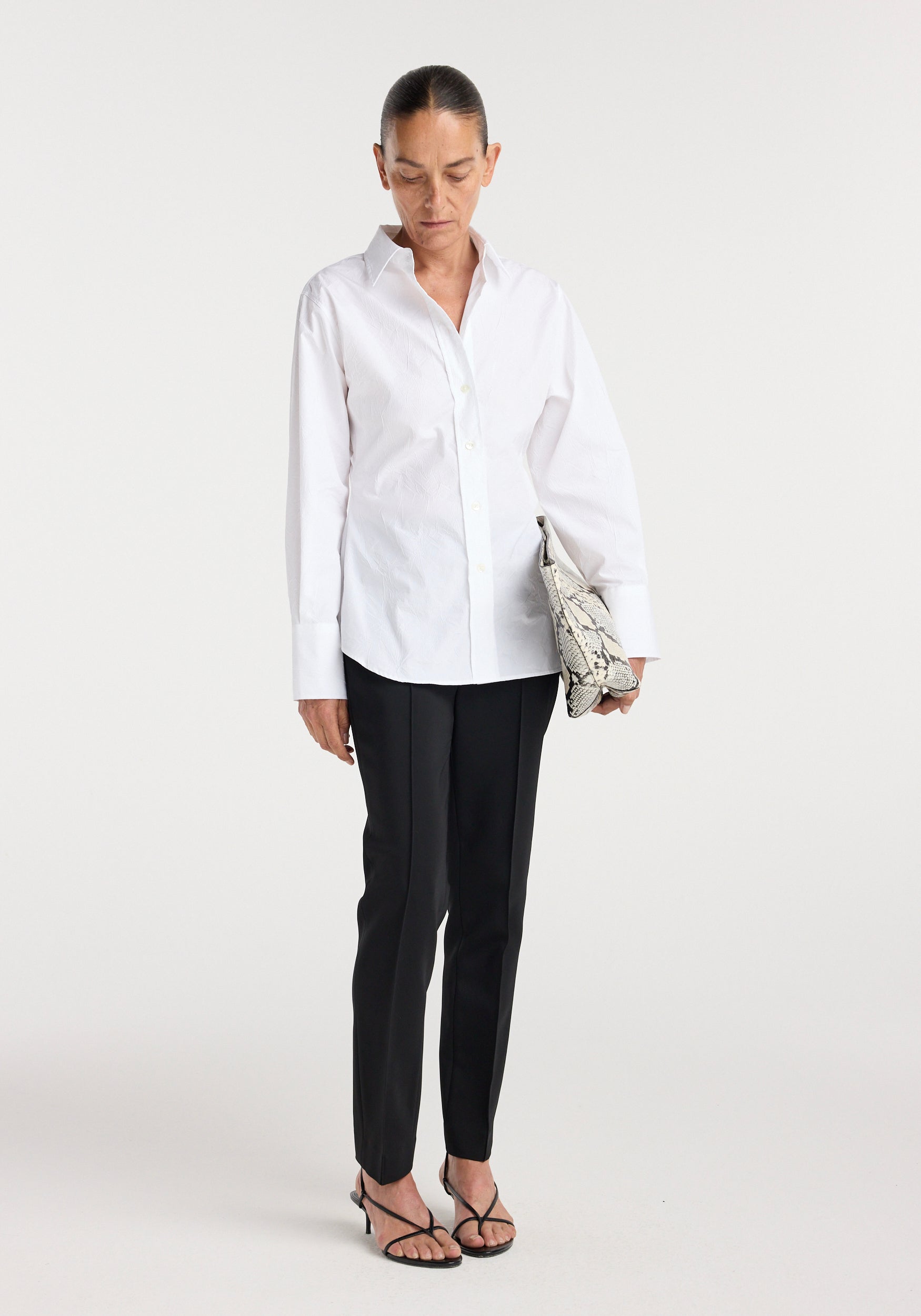 Shaped shirt | optic white