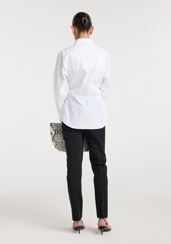 Shaped shirt | optic white