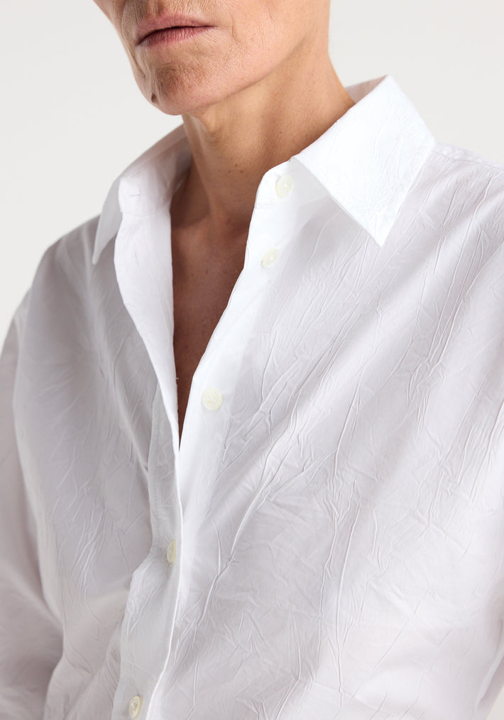 Shaped shirt | optic white