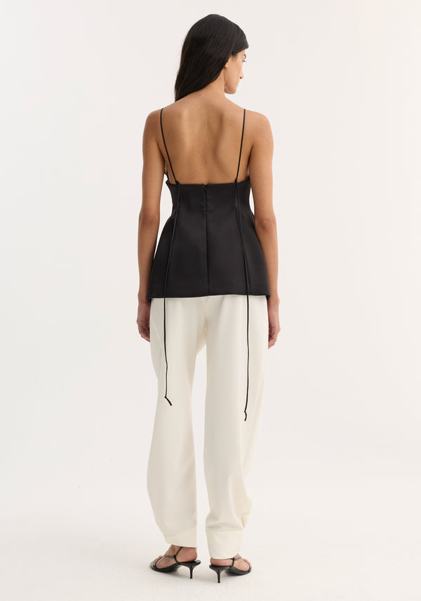 Bustier top | black