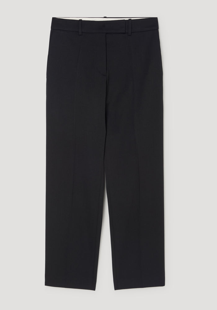 Cigarette leg trousers | black