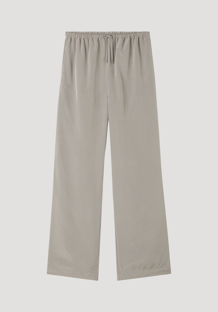 Relaxed fit trousers | light grey stripe