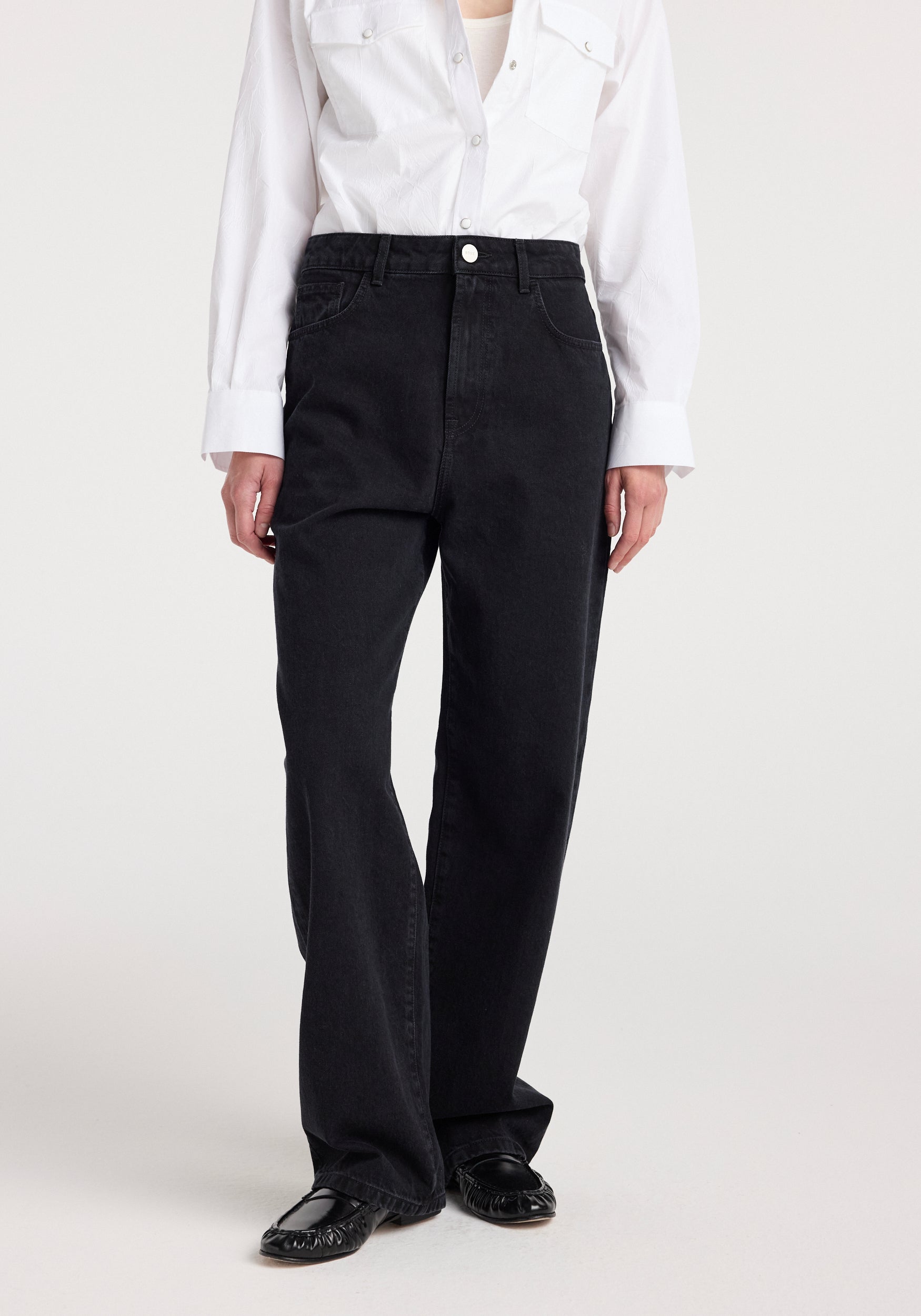 Bruun - Signature baggy denim | black
