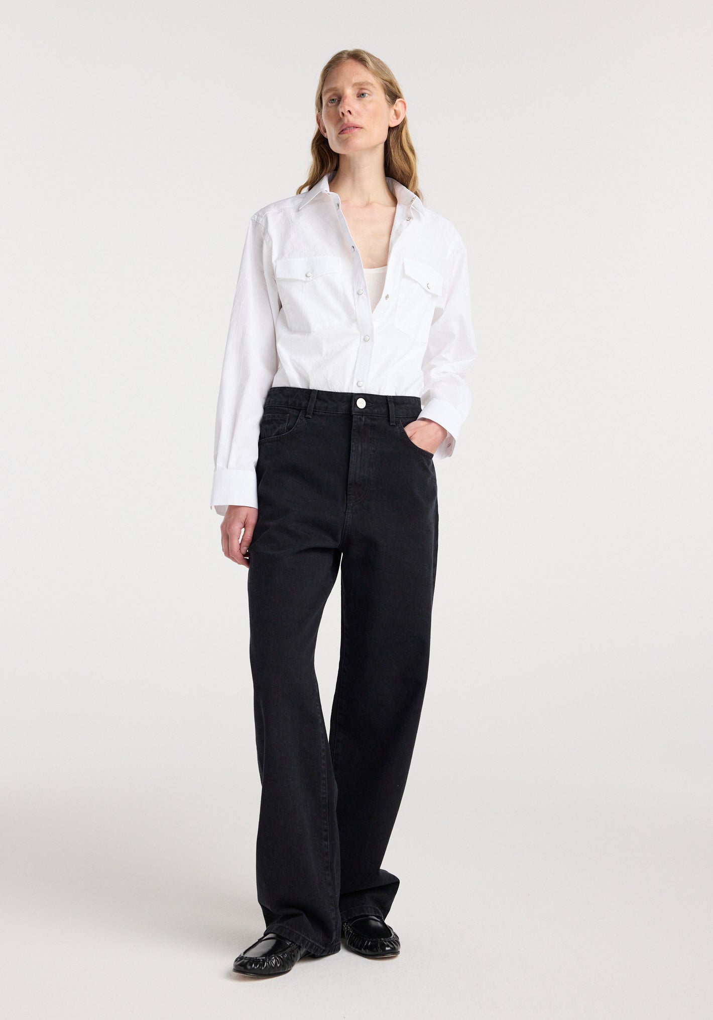 Bruun - Signature baggy denim | black