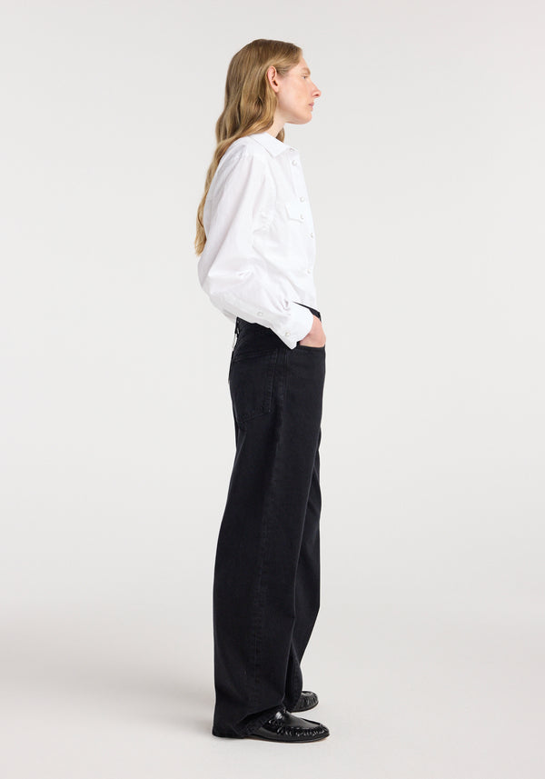 Bruun - Signature baggy denim | black