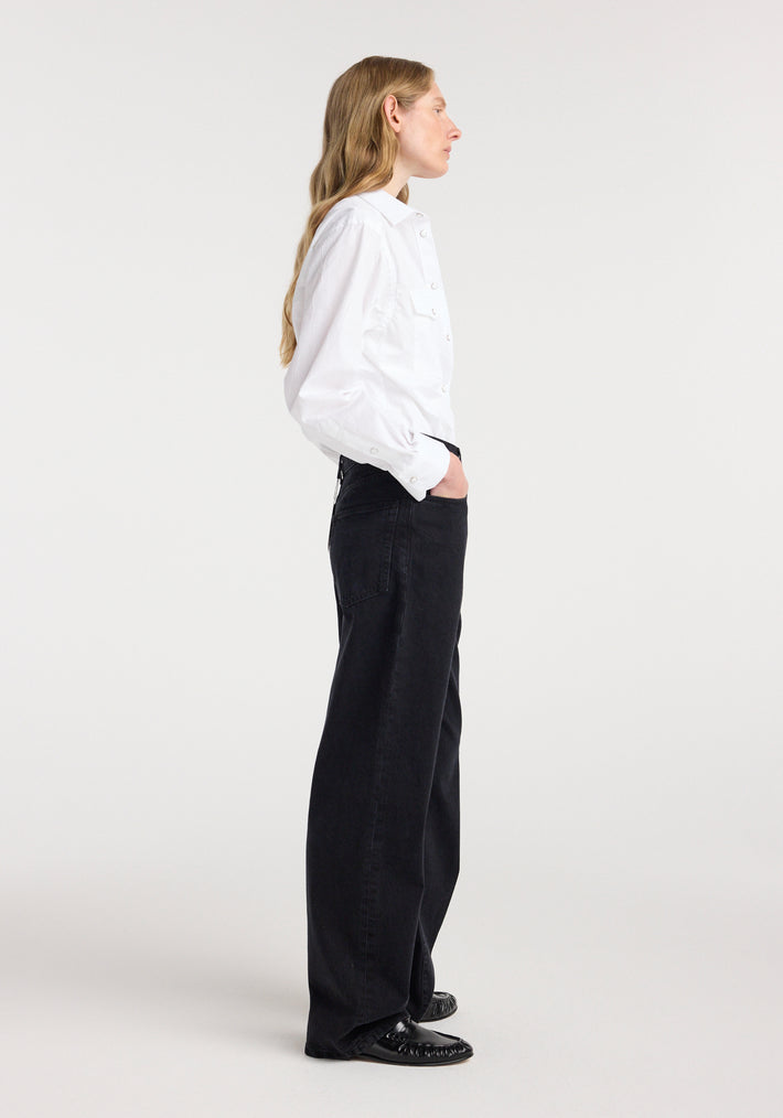 Bruun - Signature baggy denim | black