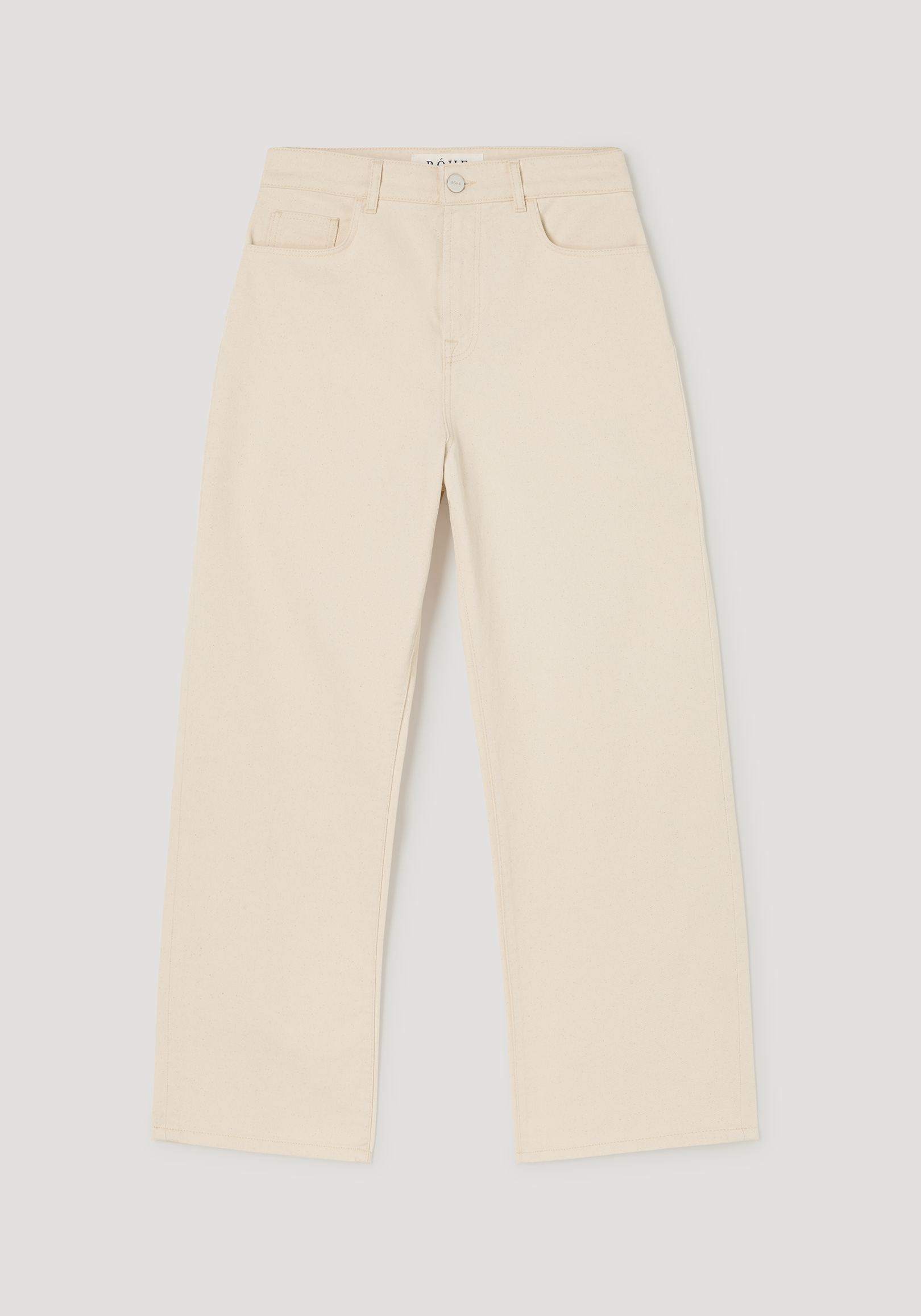 Bruun - Signature baggy denim | ecru