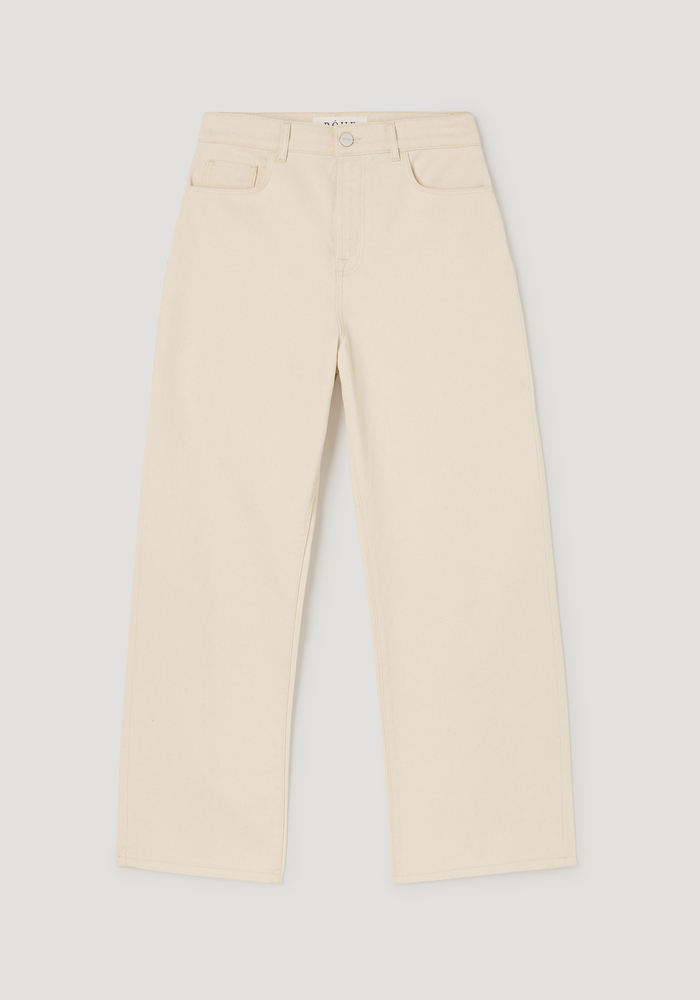 Bruun - Signature baggy denim | ecru