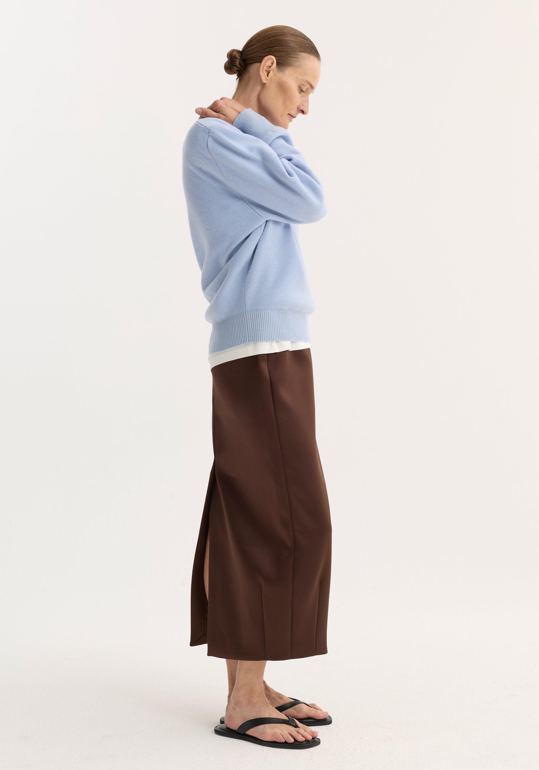 Balloon column skirt | espresso