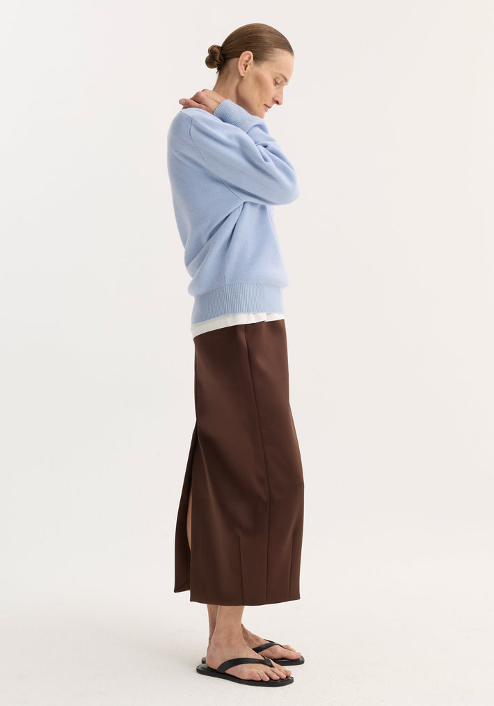 Balloon column skirt | espresso