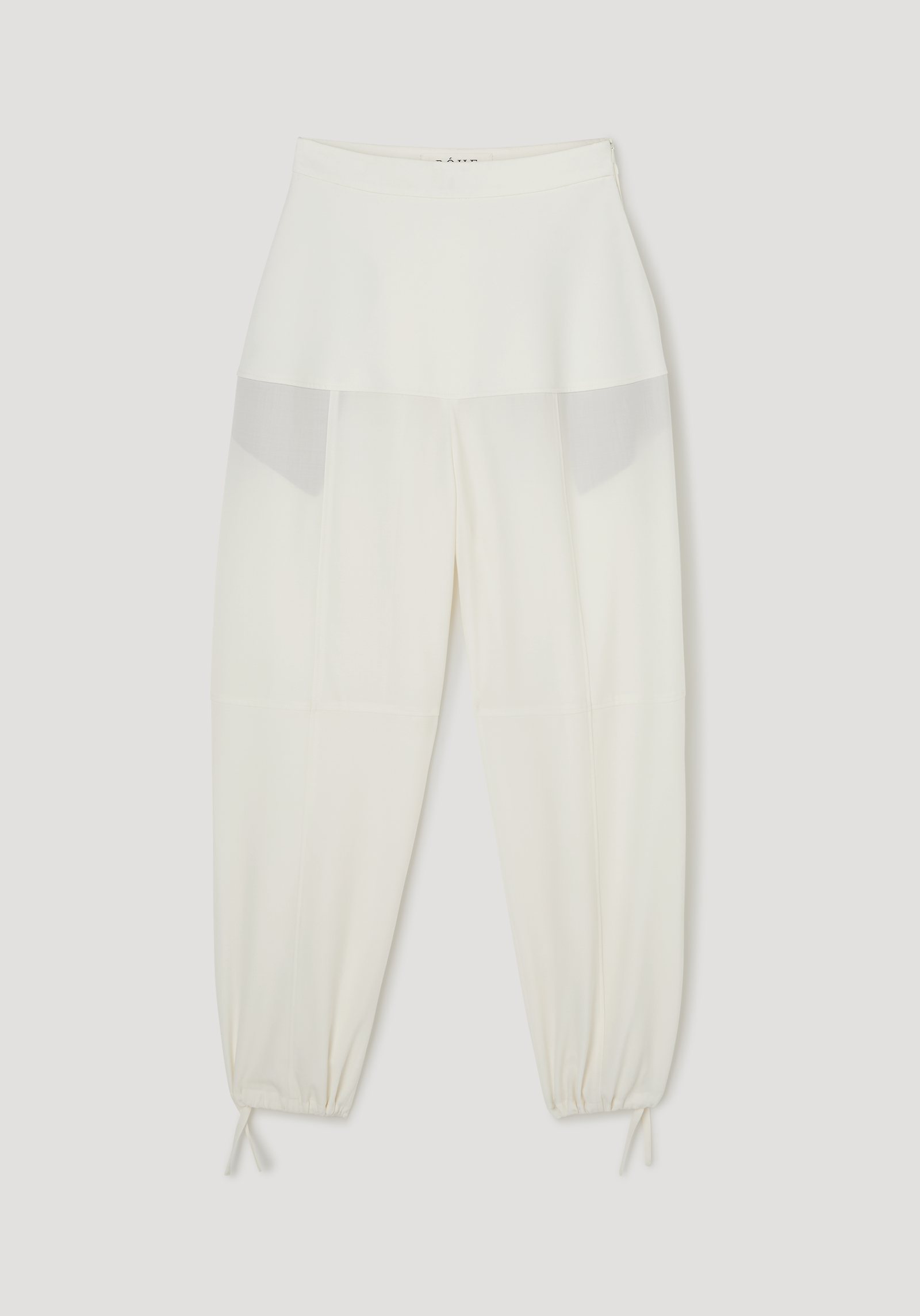 Architectural trousers | off white