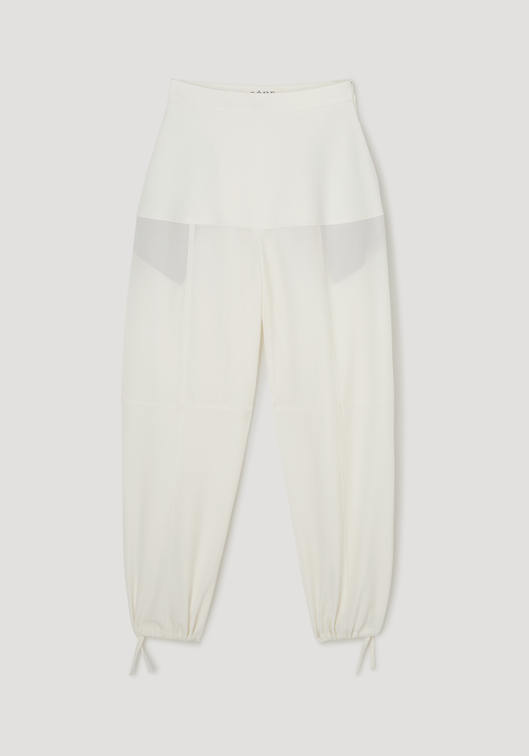 Architectural trousers | off white