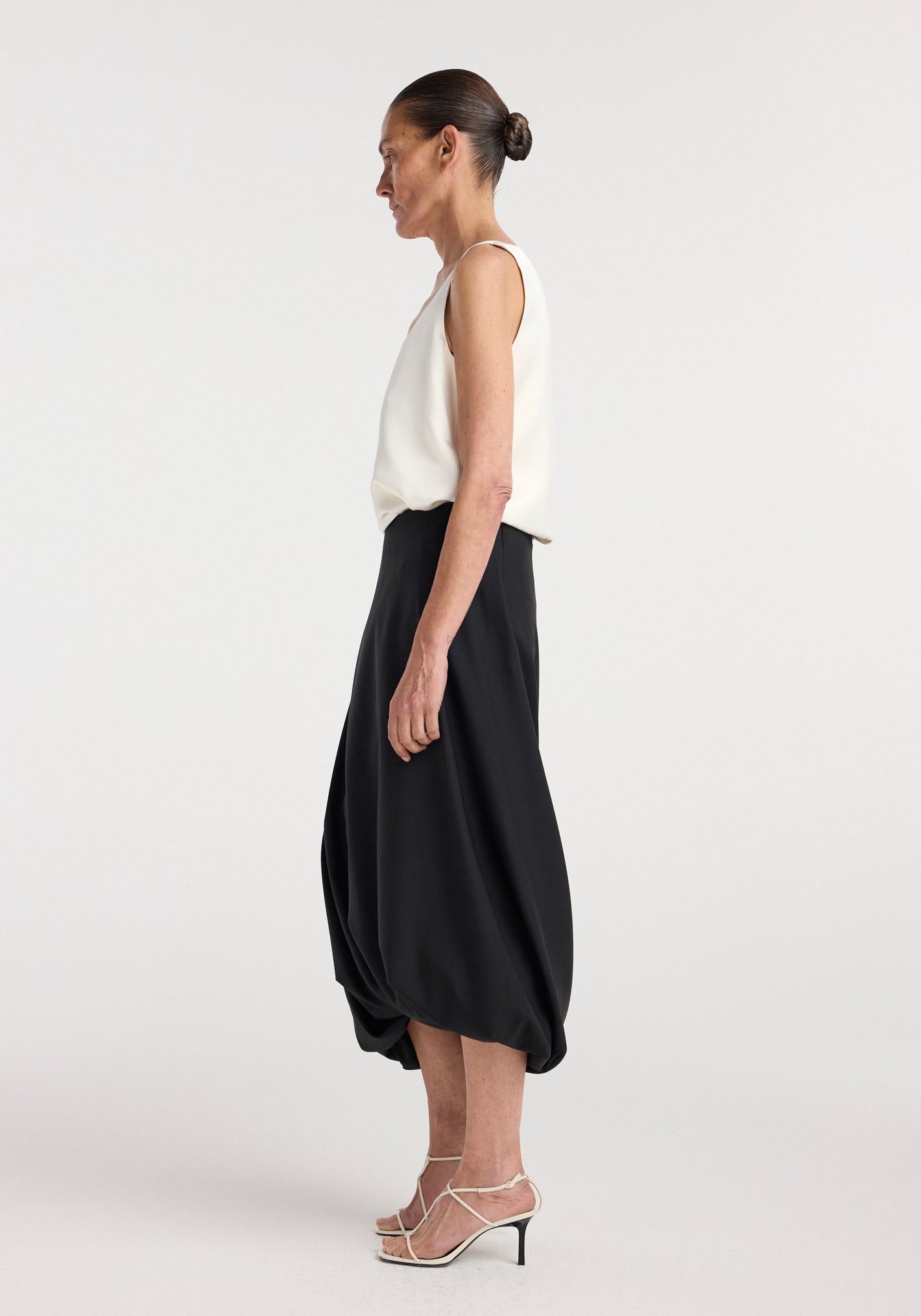 Twisted skirt | black