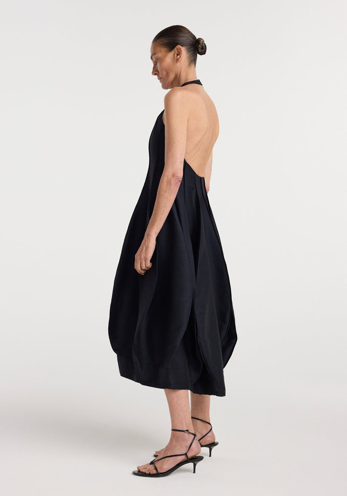 Open back tulip dress | night