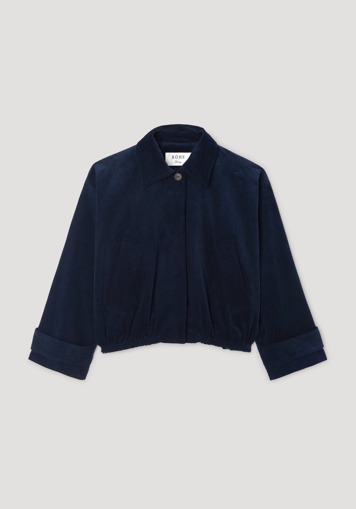 Corduroy blouson jacket | night