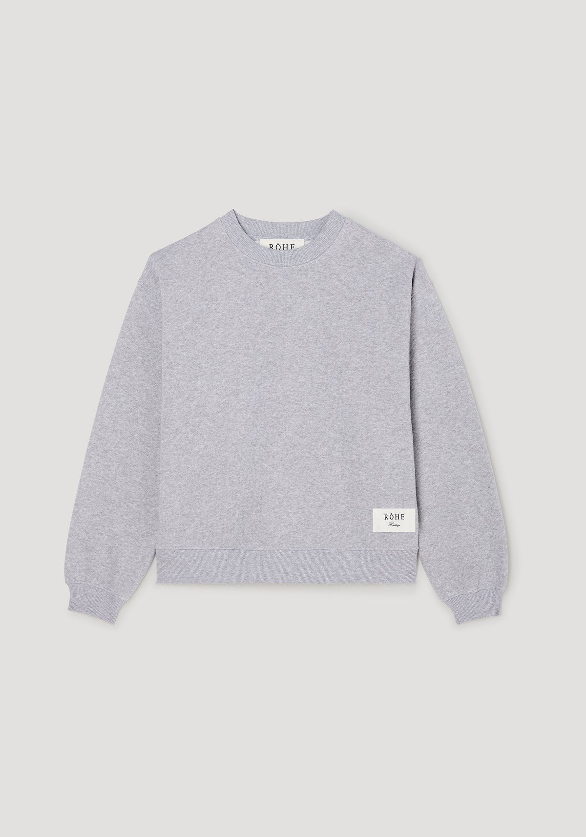 Sweatshirt | mid grey melange