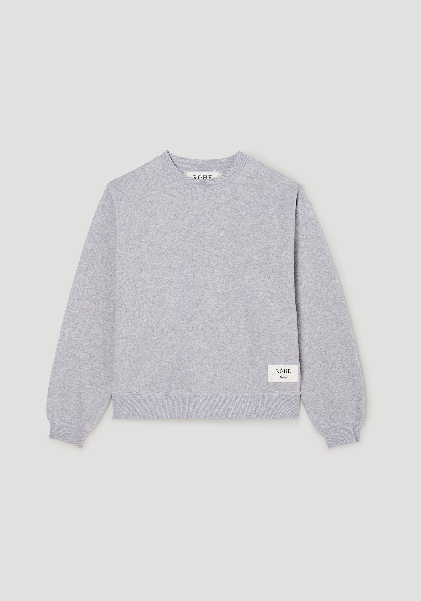 Sweatshirt | mid grey melange