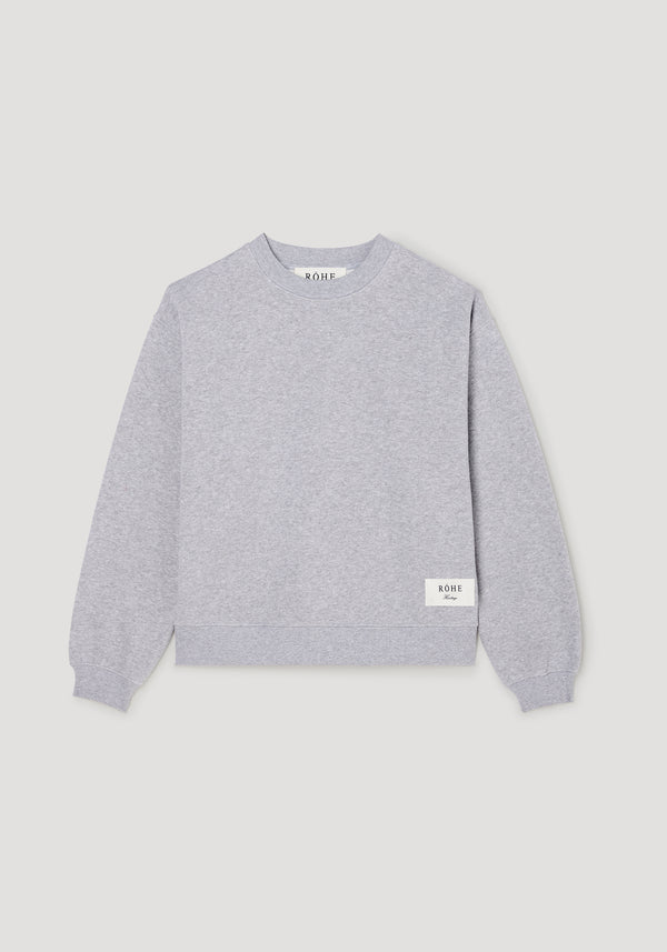 Sweatshirt | mid grey melange