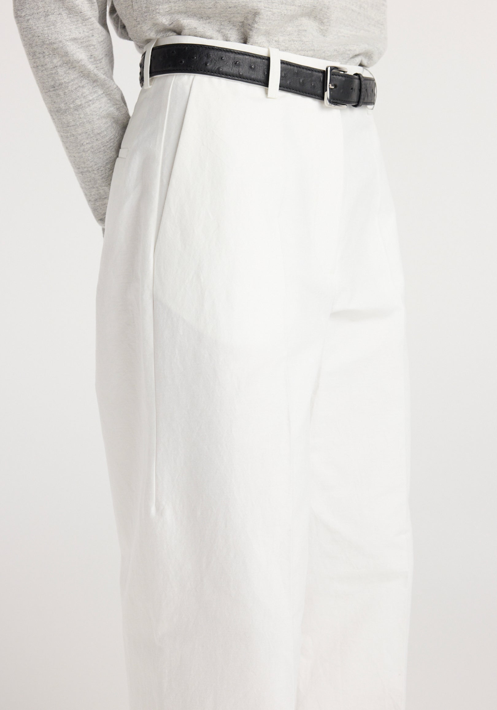 Classic loose fit chino | optic white