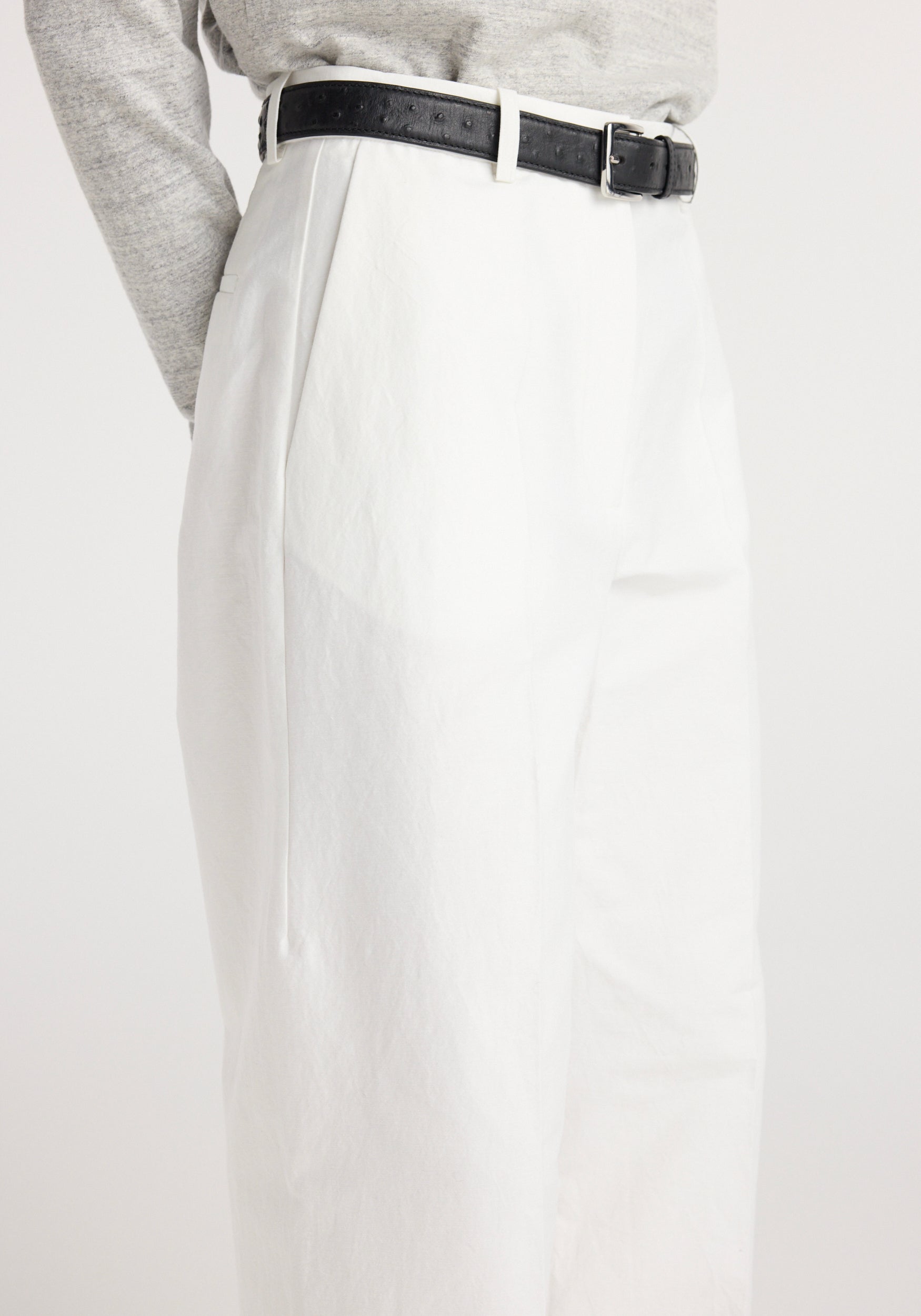 Classic loose fit chino | optic white