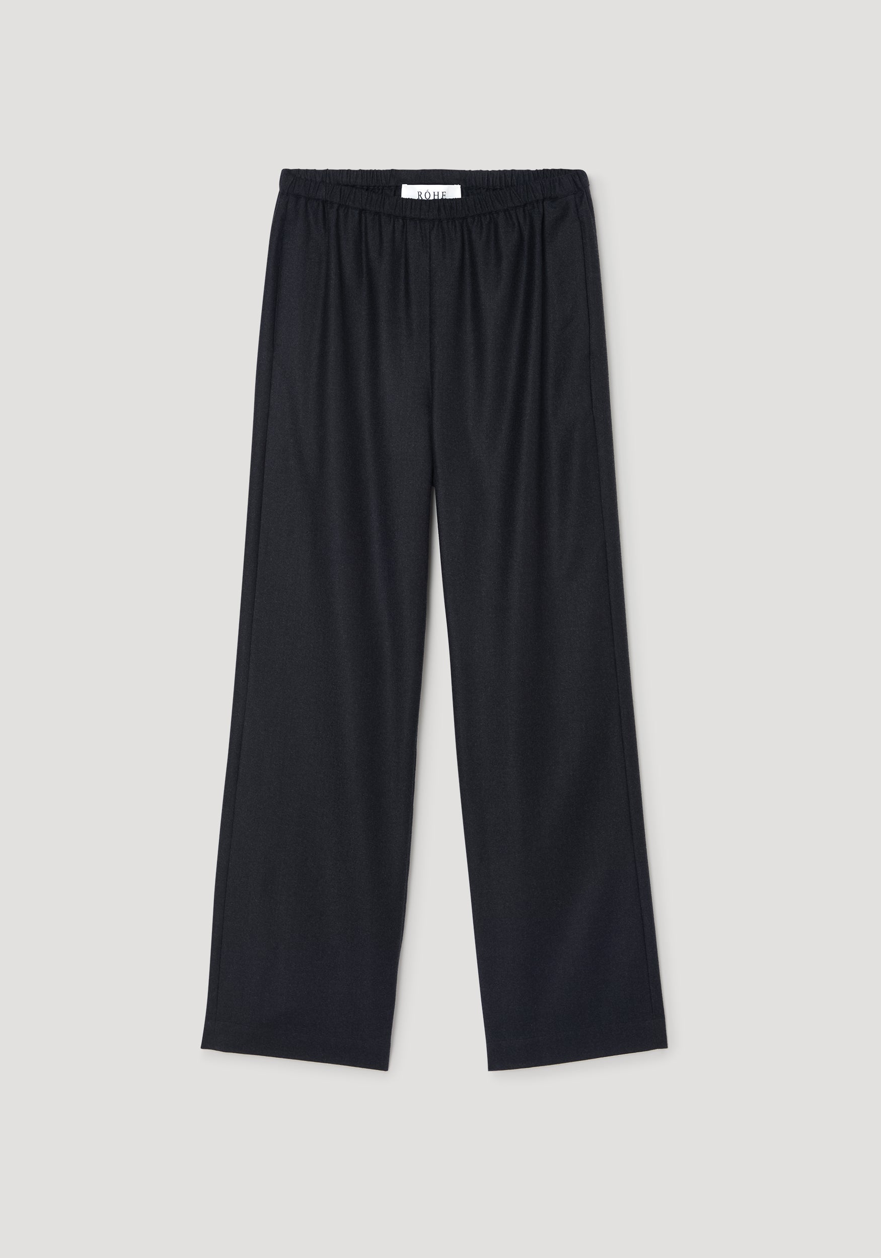 Relaxed fit trousers | anthracite melange