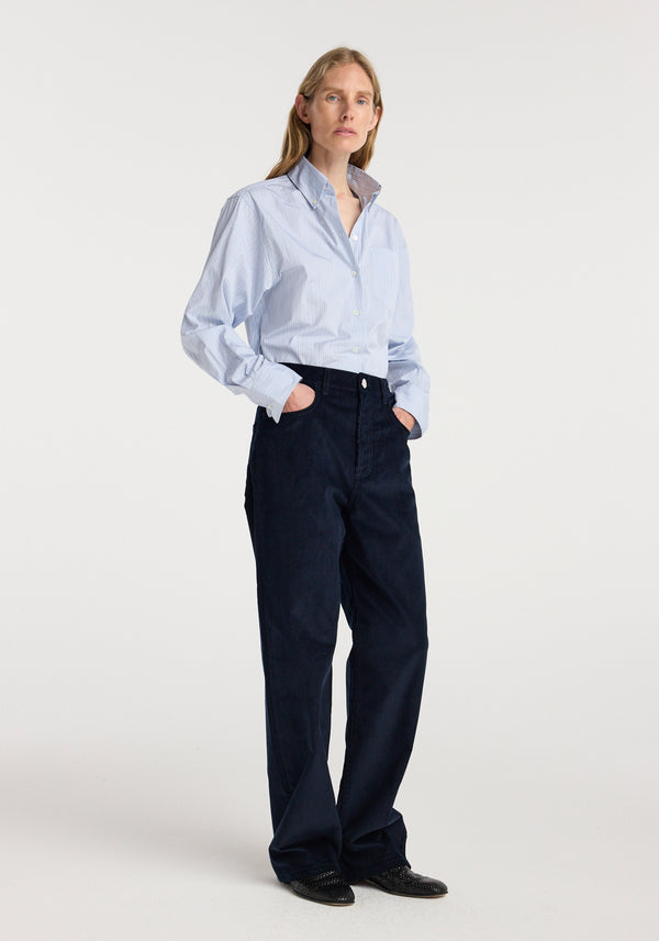 Bruun - Signature baggy corduroy | night