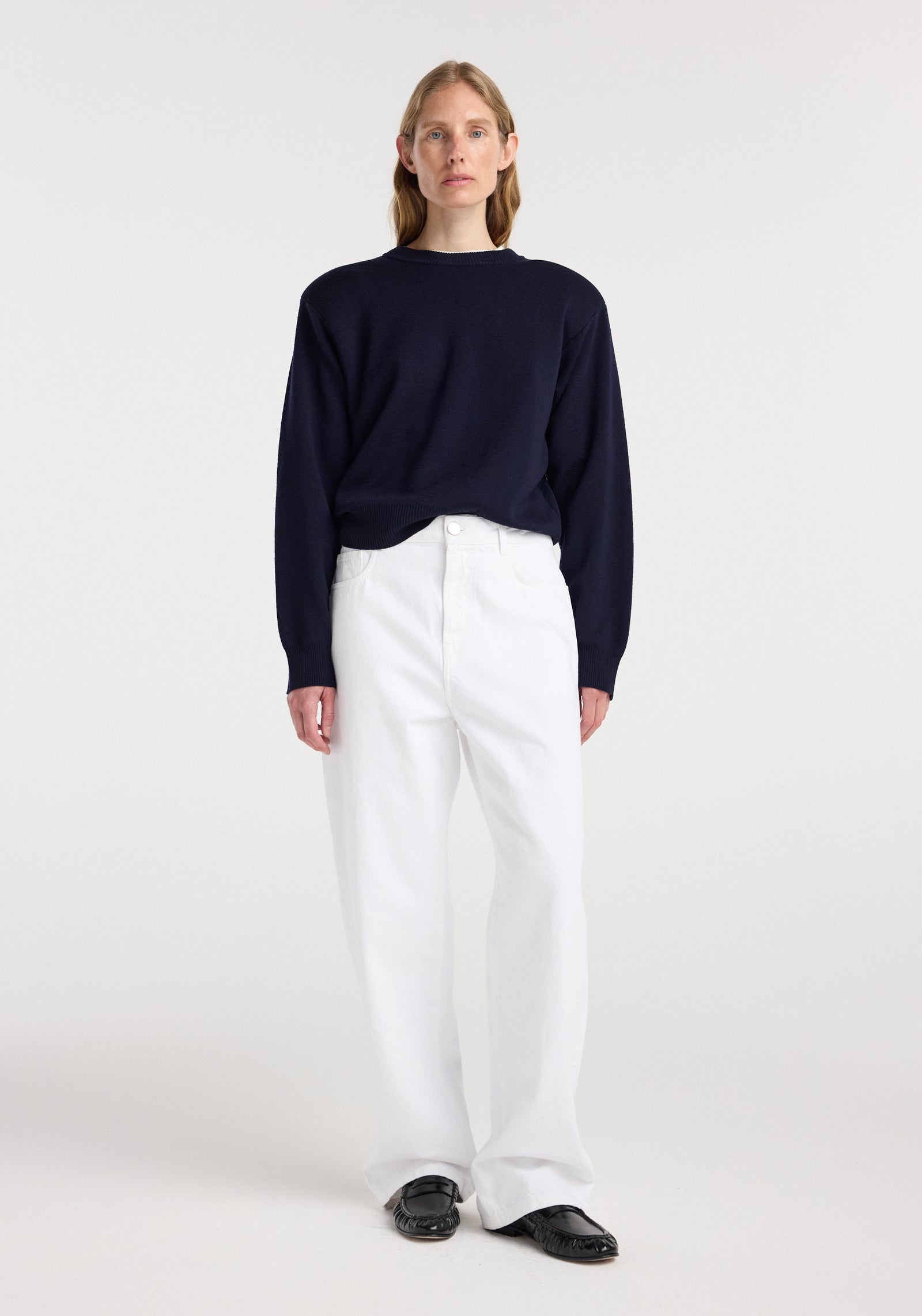 Bruun - Signature baggy denim | optic white