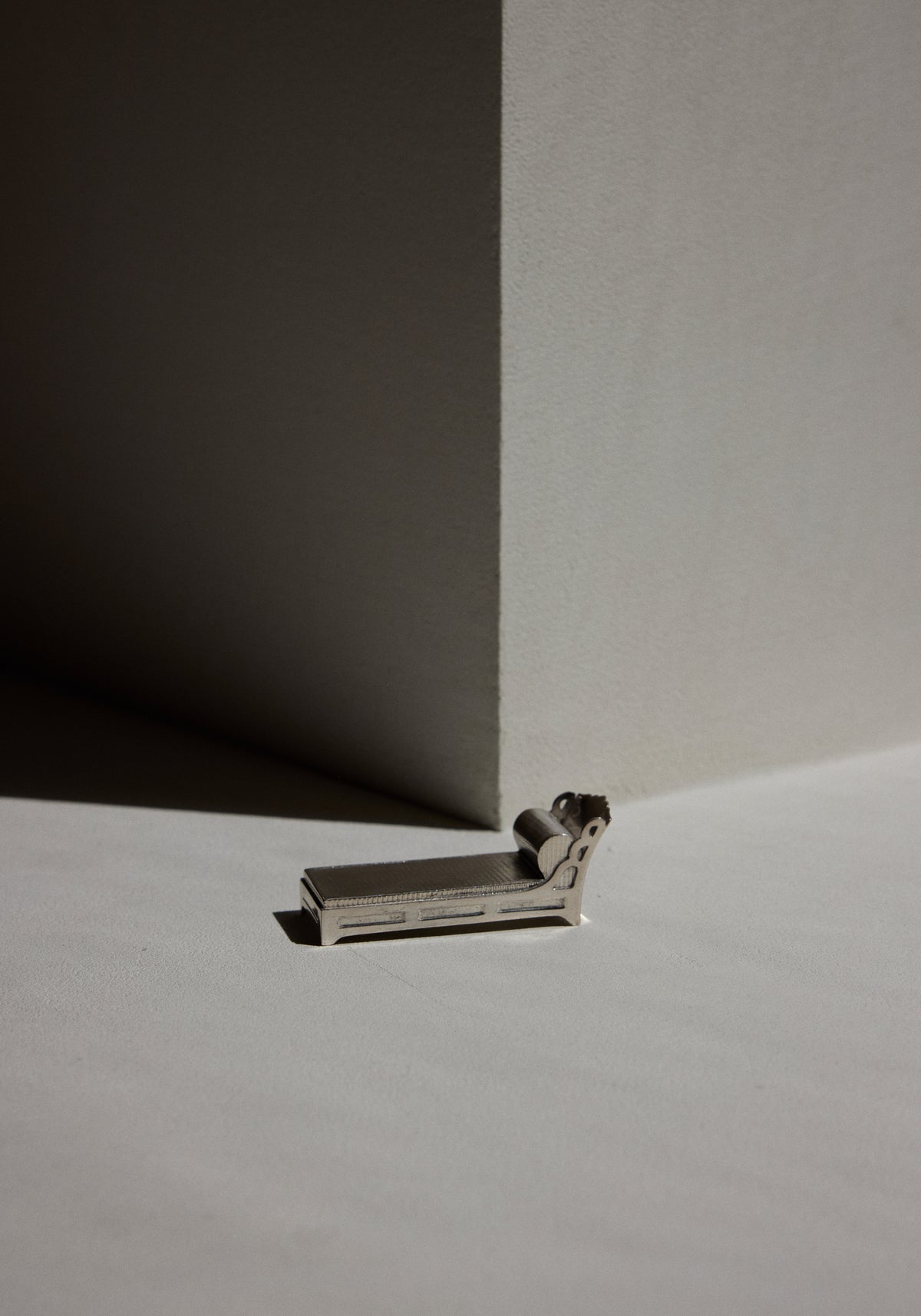 Dutch Silver Miniatures, Chaise Long | silver