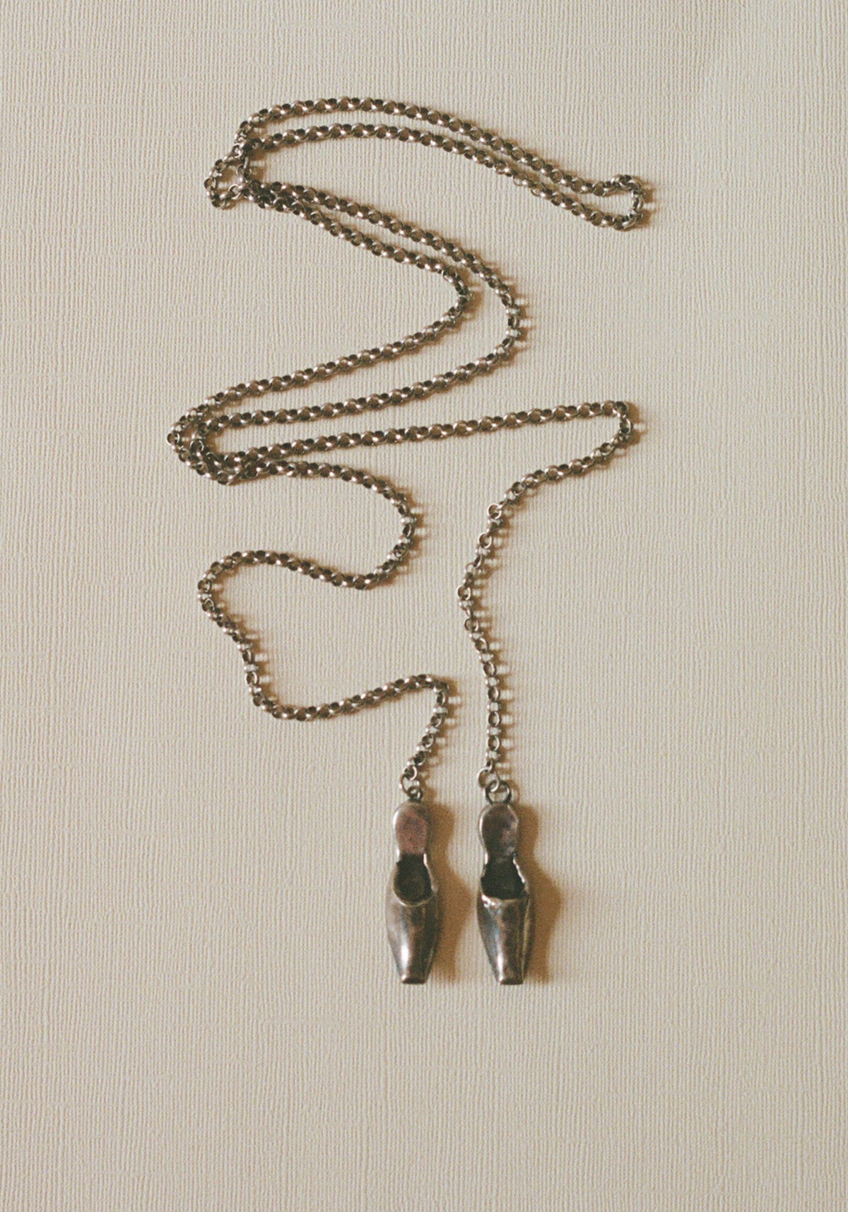 Dutch Silver, Jasseron clogs necklace | silver